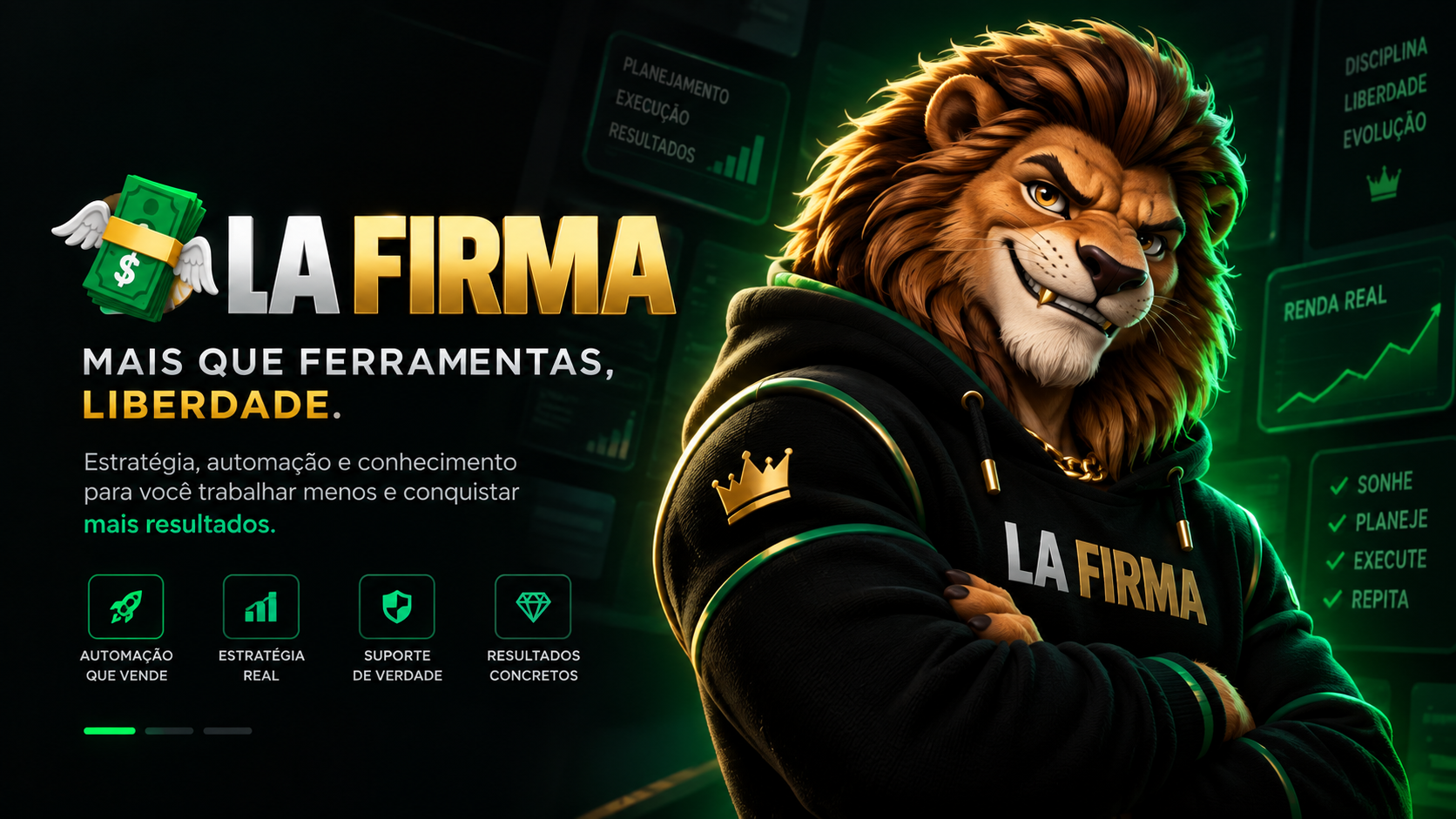 La Firma — Mais que ferramentas, liberdade.